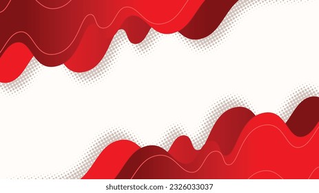 Modern stylish red background with blank space modern futuristic vector illustration