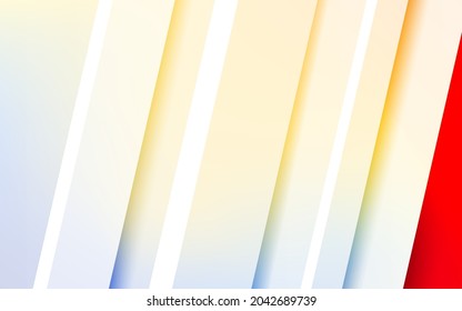 Modern stylish red background with overlap paper effect.