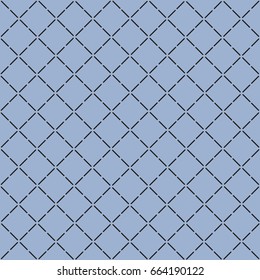 Modern stylish seamless pattern geometric background texture. Geometric simple blue gray print. Fashion modern fabric design. Vector illustration stock vector.