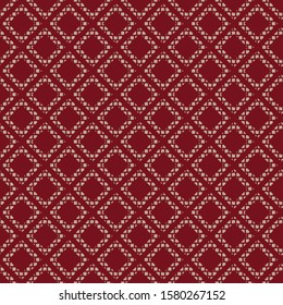 Modern stylish shade brown diamond seamless pattern. Pink red background. Perfect for backgrounds, backdrop, fabric, texture, and wallpapers.