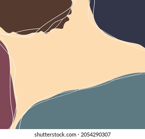 Modern stylish. Simple graphic design Trendy Seamless background