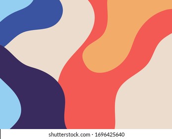 SEAMLESS-PATTERN FARBE-VEKTORILLUSTRATION EPS10 HINTERGRUND DRUCKWEBID-KARTE