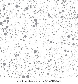 Modern stylish texture. Chaotic circles seamless pattern. Vector illustration.