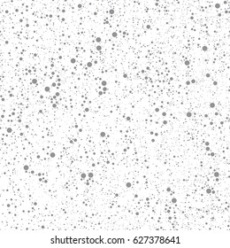Modern stylish texture. Chaotic circles seamless pattern. Template for prints, wrapping paper, fabrics, covers, flyers, banners, posters and placards. Vector illustration.