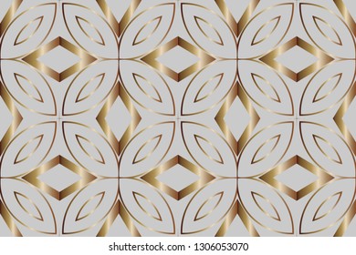 Modern stylish texture. Decoration for Wallpapers, poster, brochure cover, cards. background screensaver. Decorative seamless pattern. Classic vintage background    