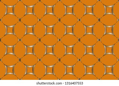 Modern stylish texture. Decoration for Wallpapers, poster, brochure cover, cards. background screensaver. Decorative seamless pattern. Classic vintage background    
