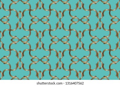 Modern stylish texture. Decoration for Wallpapers, poster, brochure cover, cards. background screensaver. Decorative seamless pattern. Classic vintage background    