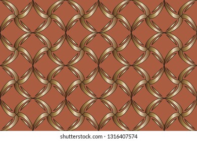 Modern stylish texture. Decoration for Wallpapers, poster, brochure cover, cards. background screensaver. Decorative seamless pattern. Classic vintage background    