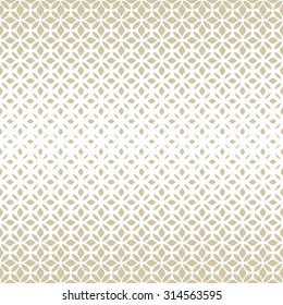 Modern stylish texture with flowers. Seamless vector pattern. Repeating geometric tiles.