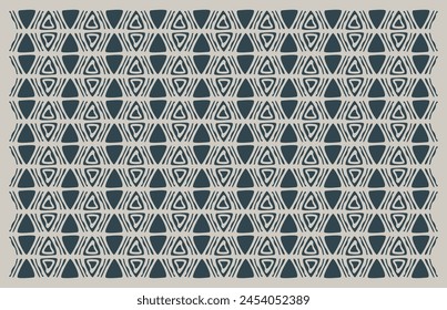 Modern stylish texture with monochrome trellis. Repeating geometric triangular grid. Vector.