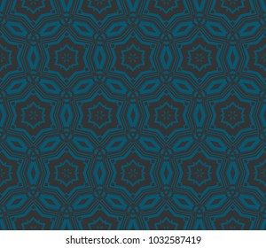Modern stylish texture. Repeating abstract background with chaotic strokes. Vector monochrome seamless pattern