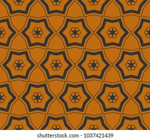 Modern stylish texture. Repeating abstract background with chaotic strokes.Vector monochrome seamless pattern