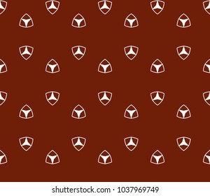 Modern stylish texture. Repeating abstract background with chaotic strokes.Vector monochrome seamless pattern