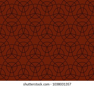 Modern stylish texture. Repeating abstract background with chaotic strokes.Vector monochrome seamless pattern