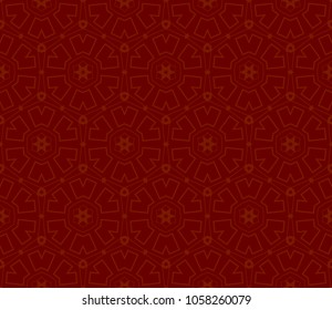 Modern stylish texture. Repeating abstract background with chaotic strokes.Vector monochrome seamless pattern