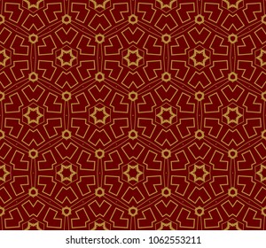 Modern stylish texture. Repeating abstract background with chaotic strokes.Vector monochrome seamless pattern