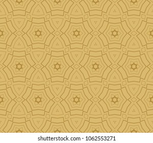 Modern stylish texture. Repeating abstract background with chaotic strokes.Vector monochrome seamless pattern