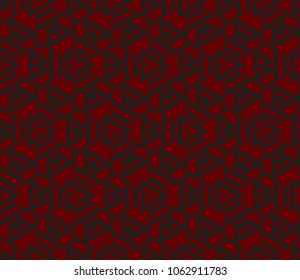 Modern stylish texture. Repeating abstract background with chaotic strokes. Trendy hipster print.Vector seamless pattern.