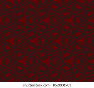 Modern stylish texture. Repeating abstract background with chaotic strokes. Trendy hipster print.Vector seamless pattern.