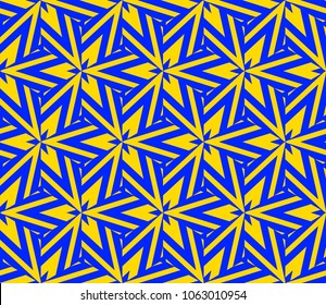 Modern stylish texture. Repeating abstract background with chaotic strokes. Trendy hipster print.Vector seamless pattern.