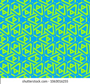 Modern stylish texture. Repeating abstract background with chaotic strokes. Trendy hipster print.Vector seamless pattern.