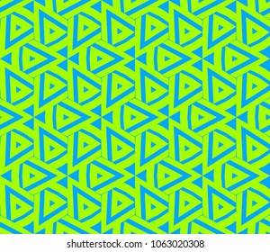 Modern stylish texture. Repeating abstract background with chaotic strokes. Trendy hipster print.Vector seamless pattern.