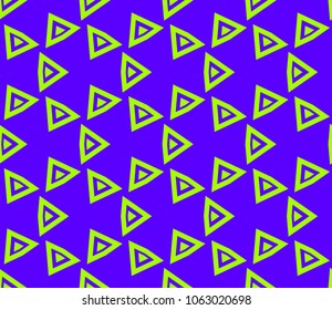 Modern stylish texture. Repeating abstract background with chaotic strokes. Trendy hipster print.Vector seamless pattern.
