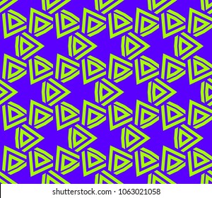 Modern stylish texture. Repeating abstract background with chaotic strokes. Trendy hipster print.Vector seamless pattern.