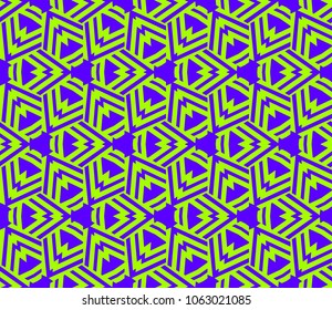 Modern stylish texture. Repeating abstract background with chaotic strokes. Trendy hipster print.Vector seamless pattern.