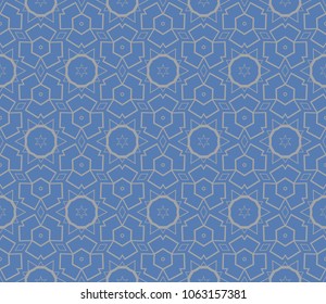 Modern stylish texture. Repeating abstract background with chaotic strokes.Vector monochrome seamless pattern