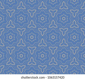 Modern stylish texture. Repeating abstract background with chaotic strokes.Vector monochrome seamless pattern