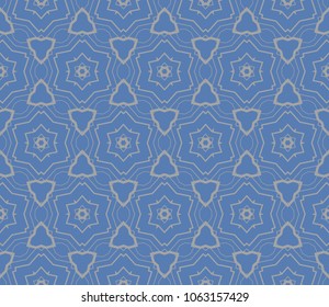 Modern stylish texture. Repeating abstract background with chaotic strokes.Vector monochrome seamless pattern