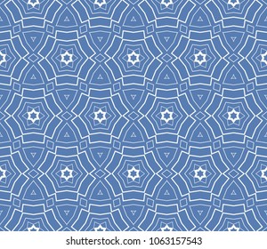 Modern stylish texture. Repeating abstract background with chaotic strokes.Vector monochrome seamless pattern