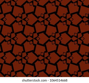 Modern stylish texture. Repeating abstract background with chaotic strokes.Vector monochrome seamless pattern