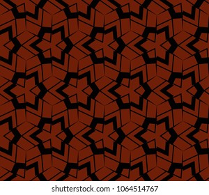 Modern stylish texture. Repeating abstract background with chaotic strokes.Vector monochrome seamless pattern