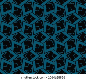 Modern stylish texture. Repeating abstract background with chaotic strokes.Vector monochrome seamless pattern