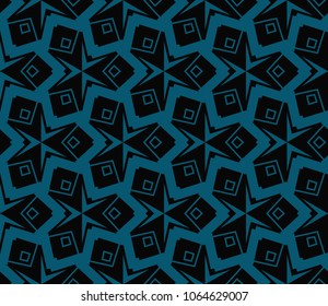 Modern stylish texture. Repeating abstract background with chaotic strokes.Vector monochrome seamless pattern