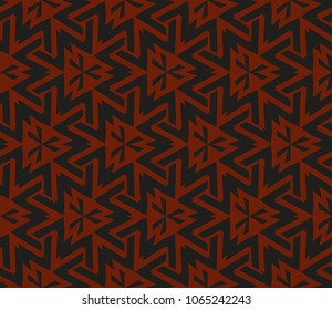 Modern stylish texture. Repeating abstract background with chaotic strokes. Trendy hipster print.Vector seamless pattern.