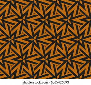 Modern stylish texture. Repeating abstract background with chaotic strokes. Trendy hipster print.Vector seamless pattern.