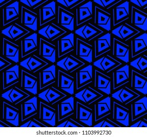 Modern stylish texture. Repeating abstract background with chaotic strokes.Vector monochrome seamless pattern