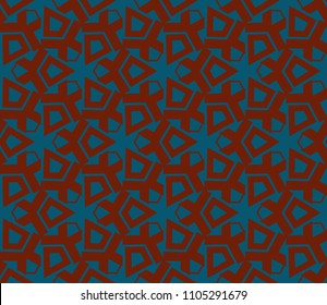 Modern stylish texture. Repeating abstract background with chaotic strokes.Vector monochrome seamless pattern