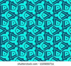 Modern stylish texture. Repeating abstract background with chaotic strokes.Vector monochrome seamless pattern