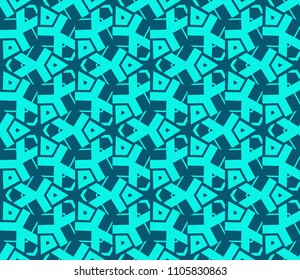 Modern stylish texture. Repeating abstract background with chaotic strokes.Vector monochrome seamless pattern