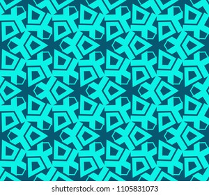 Modern stylish texture. Repeating abstract background with chaotic strokes.Vector monochrome seamless pattern