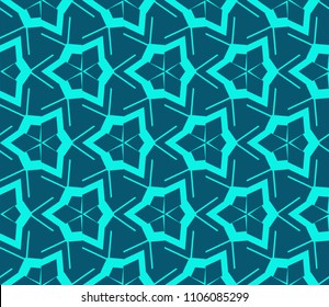 Modern stylish texture. Repeating abstract background with chaotic strokes.Vector monochrome seamless pattern