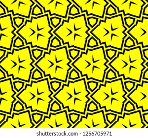Modern stylish texture. Repeating abstract background with chaotic strokes.Vector monochrome seamless pattern