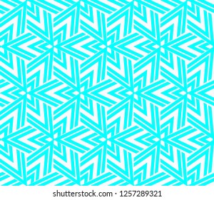 Modern stylish texture. Repeating abstract background with chaotic strokes.Vector monochrome seamless pattern