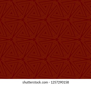 Modern stylish texture. Repeating abstract background with chaotic strokes.Vector monochrome seamless pattern