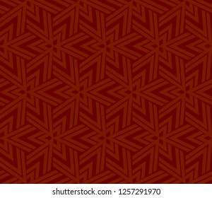Modern stylish texture. Repeating abstract background with chaotic strokes.Vector monochrome seamless pattern