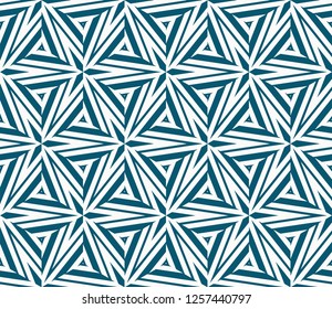 Modern stylish texture. Repeating abstract background with chaotic strokes.Vector monochrome seamless pattern